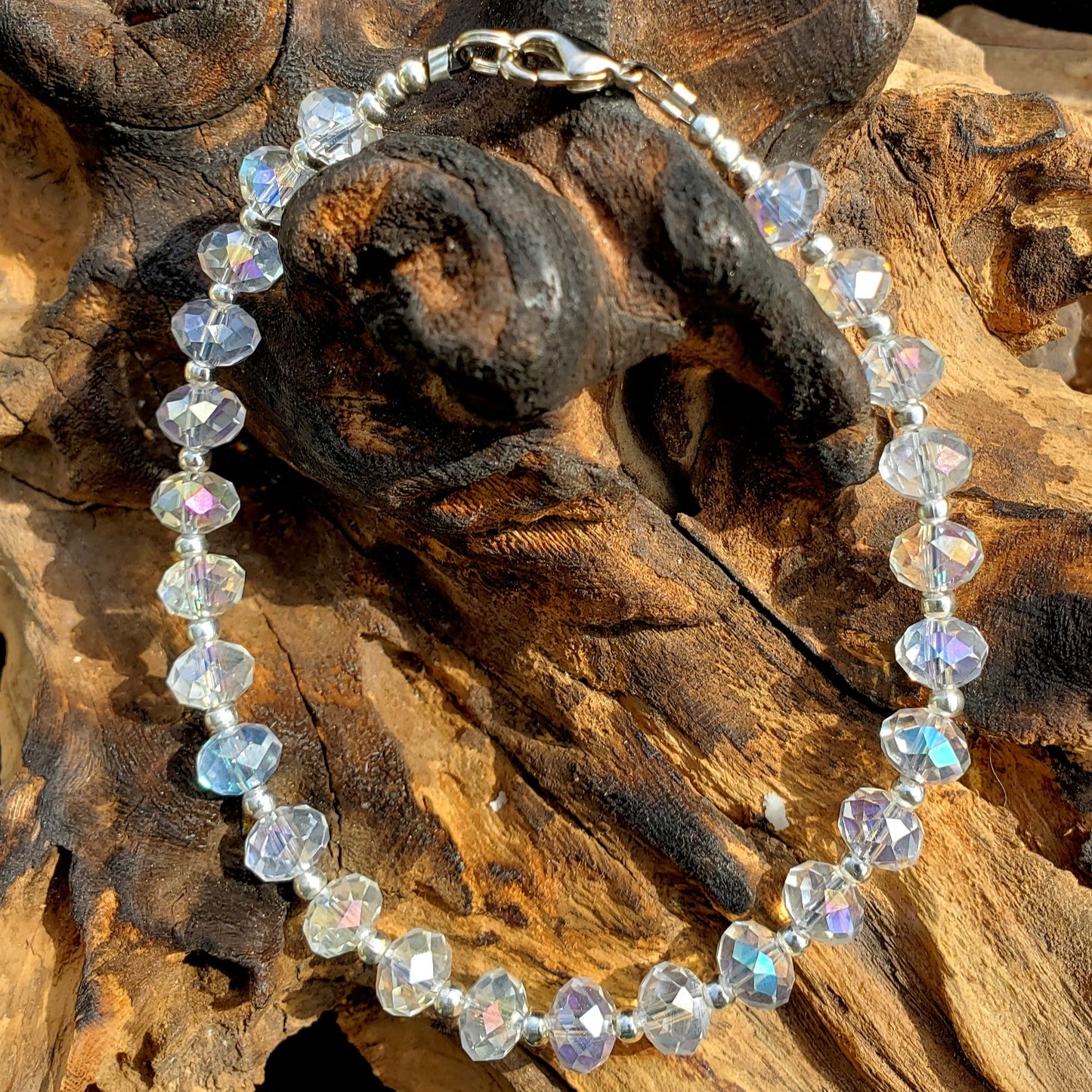 Clear Crystal Anklet KIT