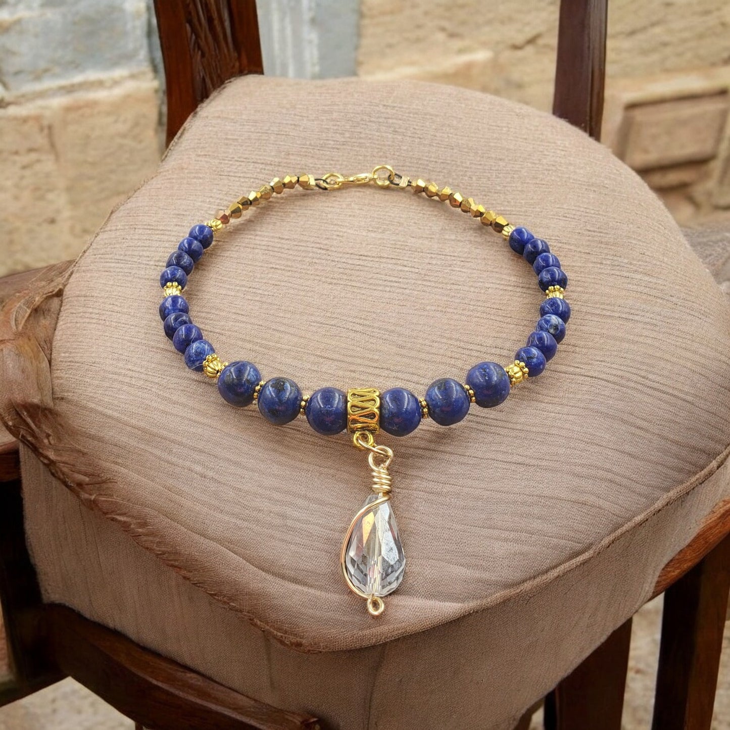 Silvertone, Purple Seaglass and Freshwater Pearl Beaded Bracelet KIT