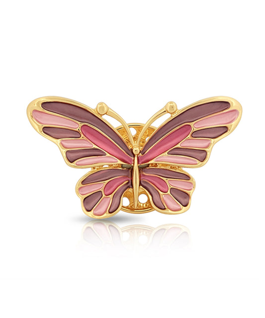 BESHEEK | Pastel Butterfly Magnetic Artisan Brooch