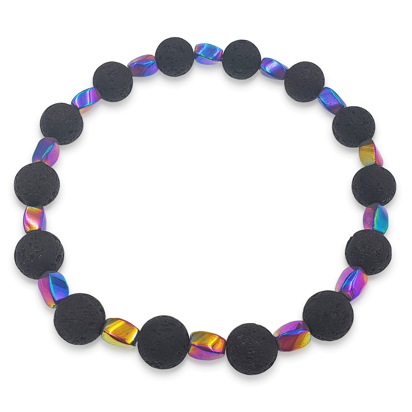 BESHEEK Lava bead with magnetic | Handmade Hypoallergenic Beach Gala Wedding Style Jewelry