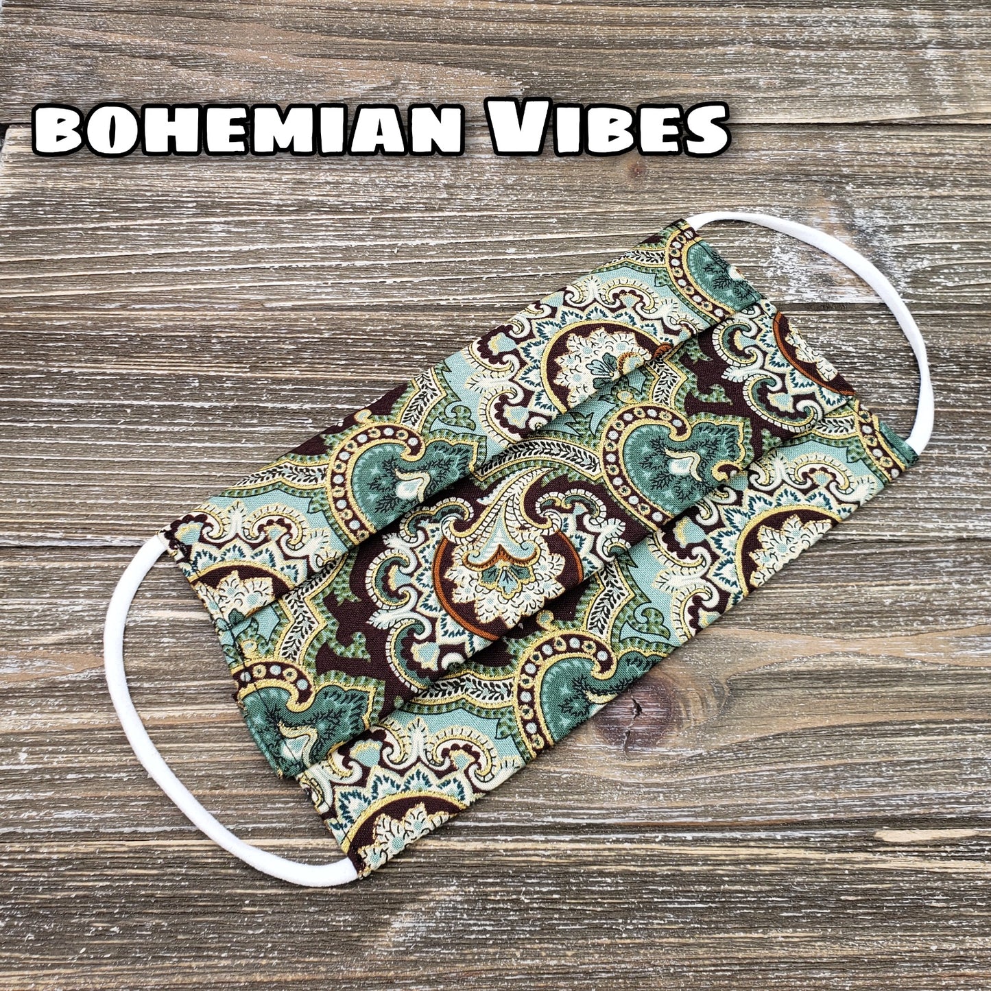 Bohemian Vibes Fabric Mask