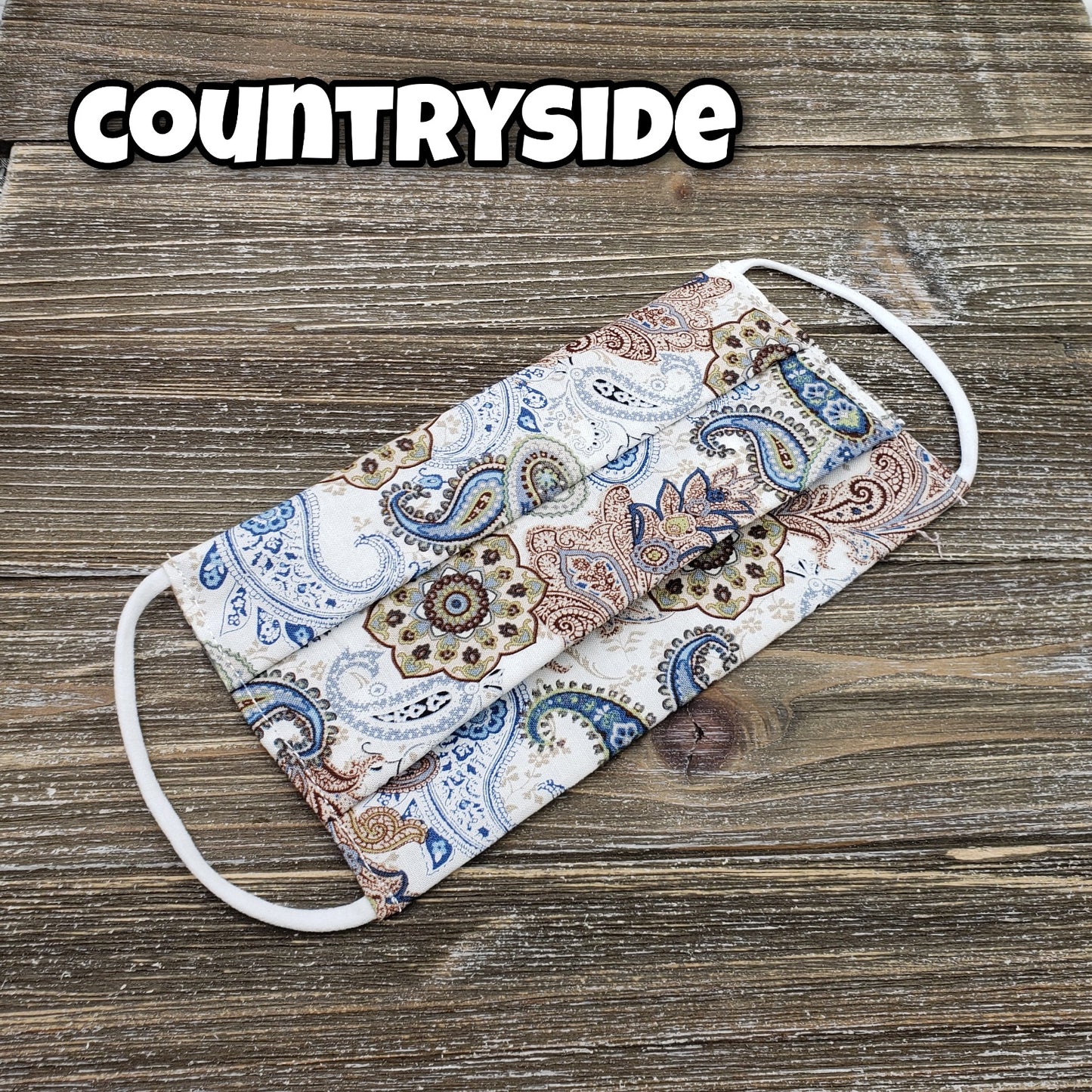 Country Side Fabric Mask