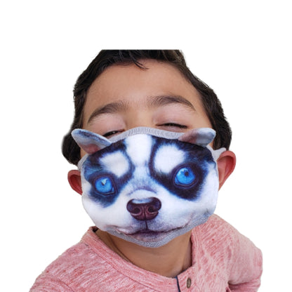 Arctic Frost Husky Fabric Mask