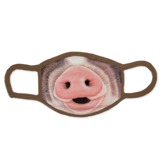 Squeaking Pig's Snout Fabric Mask